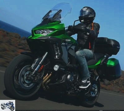 Trail - 2019 Versys 1000 test: (r) evolutions for the Kawasaki GT maxitrail - 2019 Versys 1000 test page 3: ... and very versatile!