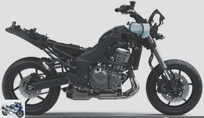 Trail - 2019 Versys 1000 test: (r) evolutions for the Kawasaki GT Maxitrail - 2019 Versys 1000 test page 4: Technical update