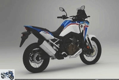 Trail - The standard 2021 Honda Africa Twin takes on color - Used HONDA