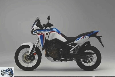 Trail - The standard 2021 Honda Africa Twin takes on color - Used HONDA