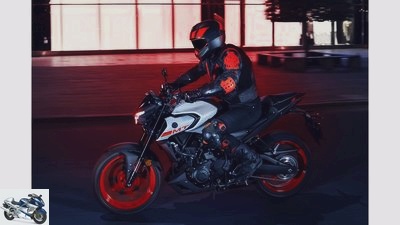 New launch of the Yamaha MT-03 (model year 2020)