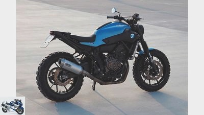 Presentation of JvB-moto Yamaha MT super7