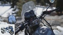 Presentation of the Royal Enfield Himalayan Sleet 2018 - limited special edition