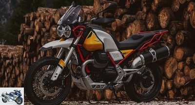 Trail - Moto Guzzi unveils its V85 TT and a V9 Bobber Sport in Mandello - Occasions MOTO GUZZI