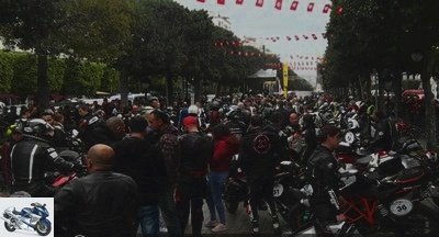 Tunisia - Moto Tour Series Tunisia D2: start on the hats of wheels! -