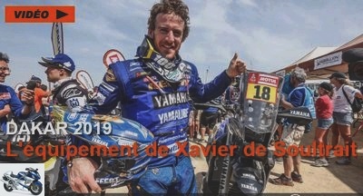 Clothing - Helmet, jacket, boots, protection: Xavier de Soultrait's equipment on the Dakar -