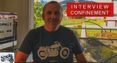 Travels - Confined with ... Pierre Longnus, author of a guide on motorcycle rides -