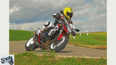 Wellbrock Honda CB 1000 R and series CB 1000 R in the test