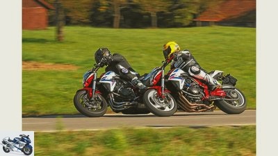 Wellbrock Honda CB 1000 R and series CB 1000 R in the test