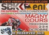 WSBK - 50 invitations for the World Superbike at Magny-Cours -