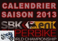 WSBK - 2013 Superbike and Supersport race calendar -
