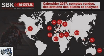 WSBK - Calendar and reports of the World Superbike 2017 -