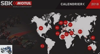 WSBK - Calendar and reports of the World Superbike 2018 -