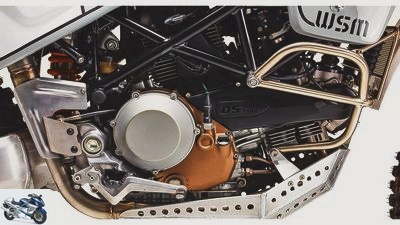 WSM Adventure: Ducati Enduro on a scrambler basis
