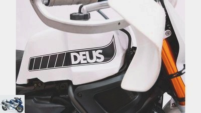 Yamaha Deus Swank Rally 700 - conversion based on XSR 700