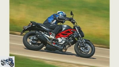 Yamaha MT-07 in the top test