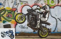 Yamaha MT-09 in the HP driving report