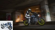 Yamaha MT-09 in the HP driving report