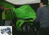 WSBK - Kawasaki unveils its 2011 racing ZX-10R ... green! - Used KAWASAKI