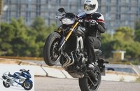 Yamaha MT-09 in the driving report