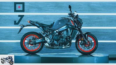 Yamaha MT-09 upgrade for Euro 5: three-cylinder with more displacement