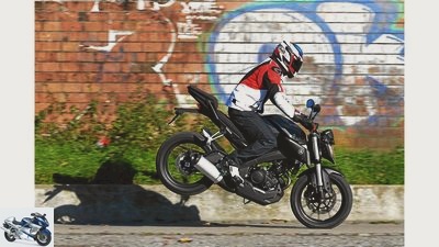 Yamaha MT-125 ABS in the driving report