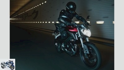 Yamaha MT-125 in the driving report