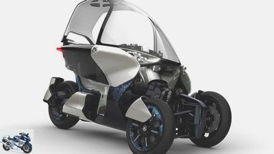 Yamaha MW-Vision: cabin tricycle for the future