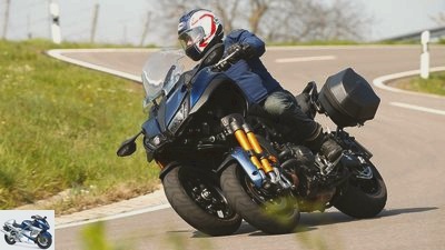 Yamaha Niken GT in the driving report