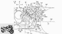 Yamaha patent application - two-cylinder with turbocharging