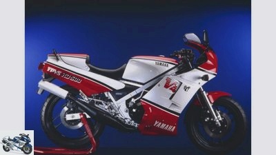 Yamaha RD 500 LC: Grand Prix replica with V4 two-stroke engine