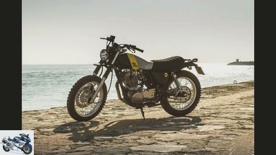 Yamaha SR 400 and Mash Five Hundred in the test