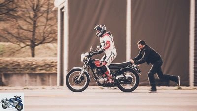 Yamaha SR 500 in the top test