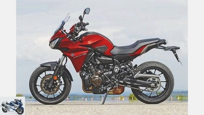 Yamaha Tracer 700 in the top test