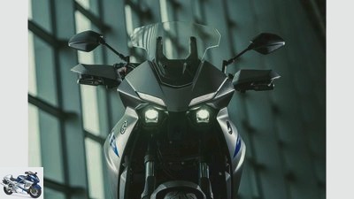 Yamaha Tracer 700 model year 2020 with Euro 5