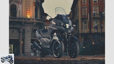 Yamaha Tricity 300: three-wheel scooter for the city