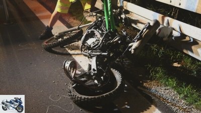 125cc driver killed on A96