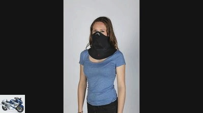 13 neck and face protectors in a comparison test