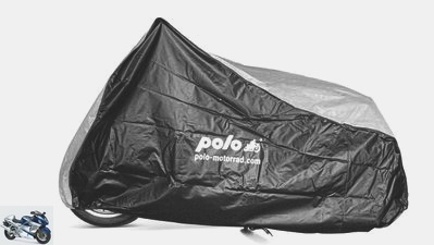 17 motorcycle tarpaulins (indoor & outdoor) in the product test