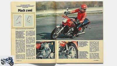 1978: First test of the Honda CX 500