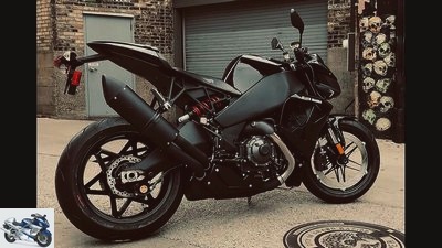 400 HP engine for Buell: Vance & Hines V2 with 2.6 L