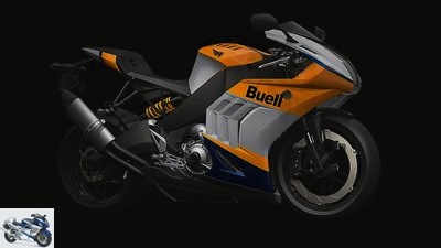 400 HP engine for Buell: Vance & Hines V2 with 2.6 L