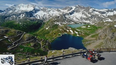 50 alpine passes for motorcyclists