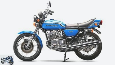 50 years of Kawasaki motorcycles