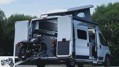 8 camper vans for motorcycle transport (2020 overview)