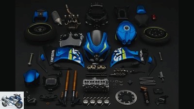ABM accessories for Suzuki GSX-R 1000