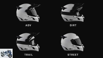 Klim Krios adventure motorcycle helmet