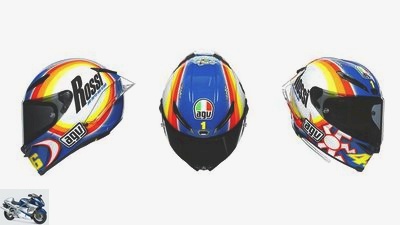 AGV Pista GP RR Limited Edition Helmets: Allow me, Rossi!