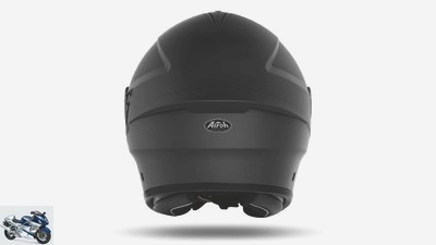 Airoh H.20 demi-jet helmet: Open with a large visor