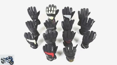All-round motorcycle gloves up to 50 euros in the product test